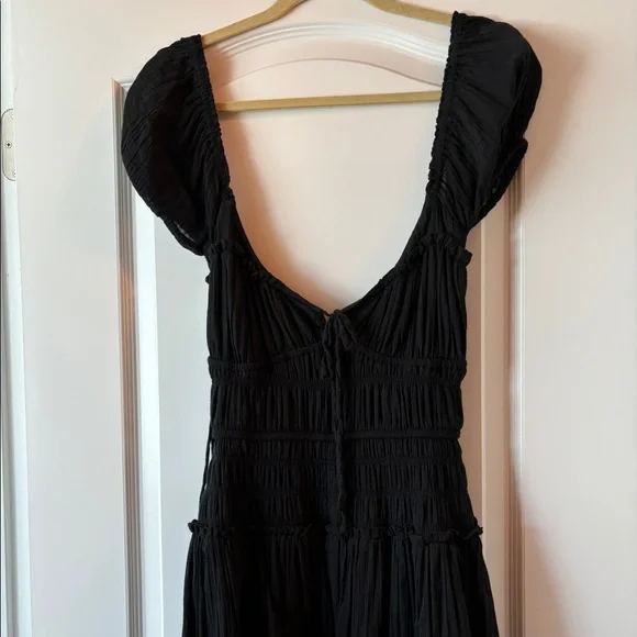 Free People Feeling Bonita Midi Dress in Black - Picture 4 of 6